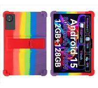 GIOPUEY Case for Headwolf WPad7 - With Stand - Soft TPU silicone protective case Cover - Airbag Drop Protection - Colorful