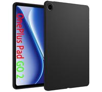GIOPUEY Case for OnePlus Pad Go 2 2025, Soft TPU back shell, Ultra-light and thin, Anti-vibration and anti-slip, no bulky - black