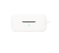 GIOPUEY Cilicone Case Compatible with EarFun Free Pro 3, Ultra-thin soft Cover, Slim-Fit,Anti-Fall,Not Easy to Dirty - White