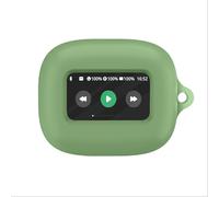 GIOPUEY Cilicone Case Compatible with JBL Live Buds 3/Flex 3/Beam 3, Ultra-thin Soft Cover, Slim-Fit,Anti-Fall,Not Easy to Dirty - Green