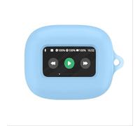 GIOPUEY Cilicone Case Compatible with JBL Live Flex 3/Live Beam 3, Ultra-thin Soft Cover, Slim-Fit,Anti-Fall,Not Easy to Dirty - Blue