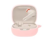 GIOPUEY Cilicone Case Compatible with JBL Live Pro+ TWS, Ultra-thin soft Cover, Slim-Fit,Anti-Fall,Not Easy to Dirty - Pink