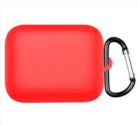 GIOPUEY Cilicone Case Compatible with Realme Buds Air 7/Air 7 Pro, Ultra-thin soft Cover, Slim-Fit,Anti-Fall,Not Easy to Dirty - Red