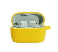 GIOPUEY Cilicone Case for Jabra ELITE 4 Active, Ultra-thin soft Cover, Slim-Fit,Anti-Fall,Not Easy to Dirty - Yellow