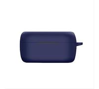GIOPUEY Cilicone Case for Jabra Evolve 2 Buds, Ultra-thin soft Cover, Slim-Fit,Anti-Fall,Not Easy to Dirty - Navy blue