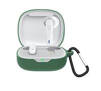 GIOPUEY Cilicone Case for JBL Wave 300TWS, Ultra-thin soft Cover, Slim-Fit,Anti-Fall,Not Easy to Dirty - ArmyGreen