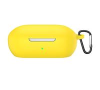 GIOPUEY Cilicone Case for OnePlus Buds Z2, Ultra-thin soft Cover, Slim-Fit,Anti-Fall,Not Easy to Dirty, OnePlus Buds Z2 Case, OnePlus Buds Z2 Cover - Yellow