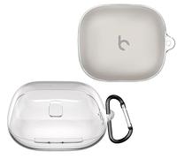 GIOPUEY Clear Case Compatible with Beats Powerbeats Pro 2, Ultra-thin soft Cover, Slim-Fit,Anti-Fall,Not Easy to Dirty - Clear