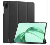 GIOPUEY Flip Case Compatible with HONOR Pad X8A, PU Leather Cover With Stand Function, 360° Protective - Black