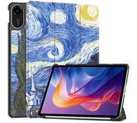 GIOPUEY Flip Case Compatible with Redmi Pad 2 2025, PU Leather Cover With Stand Function, 360° Protective - Van Gogh