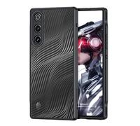 GIOPUEY for RedMagic 10 Air Case, Hard PC + Soft TPU Cover, Matte Phone Case, No Yellowing - black