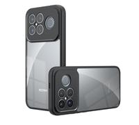 GIOPUEY for Xiaomi Poco F8 Ultra Case, Hard PC + Soft TPU Cover, High Transparency, Clear Phone Case - transparent