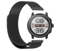 GIOPUEY Magnetic Strap Compatible with COROS Apex 2 Pro, Braided Stainless Steel Strap Replacement [Wear-resistant] - black