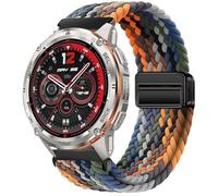 GIOPUEY Magnetic Strap Compatible with KOSPET TANK T3 ULTRA 2, 22mm Flexible Nylon Braided Strap Replacement [Unisex] - Colourful