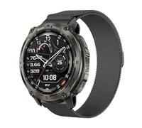 GIOPUEY Magnetic Strap Compatible with KOSPET Tank T4, Braided Stainless Steel Strap Replacement [Wear-resistant] - black