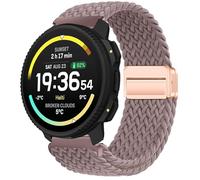 GIOPUEY Magnetic Strap Compatible with SUUNTO Vertical 2, Flexible Nylon Braided Strap Replacement [Unisex] - Purple