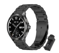 GIOPUEY Metal Strap for Honor Choice Watch 2 Epic, Stainless Steel Band | Stainless Steel Link Band, Folding Clasp, Solid Steel Construction, Adjustable Replacement Band, Men Women