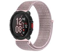 GIOPUEY Nylon Strap Compatible with POLAR Street X, Flexible Braided Sport Loop Strap Replacement, Breathable Nylon, Men Women - Pink