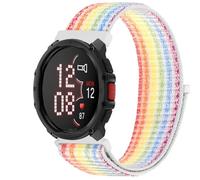 GIOPUEY Nylon Strap Compatible with POLAR Street X, Flexible Braided Sport Loop Strap Replacement, Breathable Nylon, Men Women - Colorful
