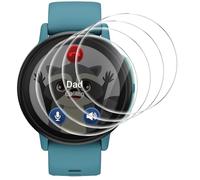GIOPUEY Screen Protector for Garmin Bounce 2 Kids 2025, [4 Packs] Tempered glass Screen Protective Film, [Anti-Bubble] [Wear-resistant] - Transparent