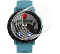 GIOPUEY Screen Protector for Garmin Bounce 2 Kids 2025, [6 Packs] Flexible TPU Screen Protective Film, [Anti-Bubble] [Wear-resistant] - Transparent