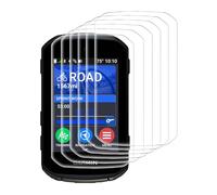GIOPUEY Screen Protector for Garmin Edge 850, [6 Packs] Flexible TPU Screen Protective Film, [Anti-Bubble] [Wear-resistant] - Transparent