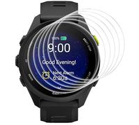 GIOPUEY Screen Protector for Garmin Forerunner 70, [6 Packs] Flexible TPU Screen Protective Film, [Anti-Bubble] [Wear-resistant] - Transparent