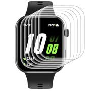 GIOPUEY Screen Protector for HONOR Choice Watch 2i, [6 Packs] Flexible TPU Screen Protective Film, [Anti-Bubble] [Wear-resistant] - Transparent