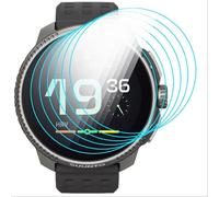 GIOPUEY Screen Protector for SUUNTO RACE 49mm, [6 Packs] Flexible TPU Screen Protective Film, [Anti-Bubble] [Wear-resistant] - Transparent