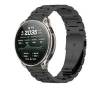 GIOPUEY Strap Compatible with Amazfit Cheetah 2 Ultra, stainless steel Watch Strap Replacement [Wear-resistant] [light] - black