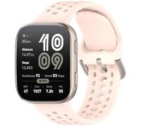 GIOPUEY Strap Compatible with Amazfit Cheetah Round/Cheetah Pro/GTR 4/3/3 Pro, Soft silicone Watch Strap Replacement [Wear-resistant] [breathable] - pink
