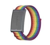 GIOPUEY Strap Compatible with Amazfit Helio Strap, Flexible Nylon Braided Strap Replacement [Unisex] - rainbow