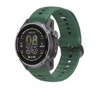 GIOPUEY Strap Compatible with Coros Apex 4 46mm/Coros Nomad, Soft silicone Watch Strap Replacement [Wear-resistant] [breathable] - army green