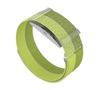 GIOPUEY Strap Compatible with COROS Heart Rate Monitor, Flexible Nylon Braided Strap Replacement [Unisex] - Green