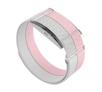 GIOPUEY Strap Compatible with COROS Heart Rate Monitor, Flexible Nylon Braided Strap Replacement [Unisex] - pink