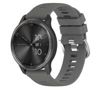 GIOPUEY Strap Compatible with Garmin Approach S50/S44, Soft silicone Watch Strap Replacement [Wear-resistant] [breathable] - Dark Grey