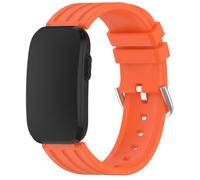 GIOPUEY Strap Compatible with Garmin CIRQA Band, Soft silicone Watch Strap Replacement [Wear-resistant] [breathable] - A-Orange