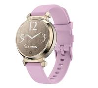 GIOPUEY Strap Compatible with Garmin Lily 2, Soft Silicone Watch Strap, Purple, 1 cm, Classic Fashion Design
