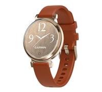 GIOPUEY Strap Compatible with Garmin Lily 2, Soft silicone Watch Strap, Strap Replacement [Wear-resistant] [breathable] - Brown