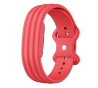 GIOPUEY Strap Compatible with Google Fitbit Air, Soft silicone Watch Strap Replacement [Wear-resistant] [breathable] - red
