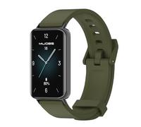 GIOPUEY Strap Compatible with HONOR Band 9, Soft Silicone Watch Strap, Army Green