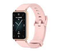 GIOPUEY Strap Compatible with HONOR Band 9, Soft silicone Watch Strap, Strap Replacement [Wear-resistant] [breathable] - pink
