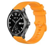 GIOPUEY Strap Compatible with HONOR CHOICE Watch 2 Epic, Soft silicone Watch Strap Replacement [Wear-resistant] [breathable] - Yellow