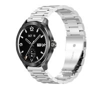 GIOPUEY Strap Compatible with HONOR CHOICE Watch 2 Epic, stainless steel Watch Strap Replacement [Wear-resistant] [light] - silver