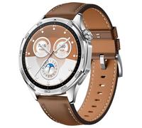 GIOPUEY Strap Compatible with Honor Watch 6, Genuine leather Watch Strap Replacement [Wear-resistant] [breathable] - Brown