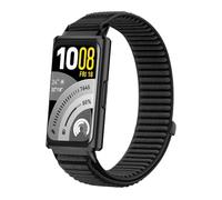 GIOPUEY Strap Compatible with Huawei Band 11/11 Pro, Flexible Nylon Braided Strap Replacement [Unisex] - Black