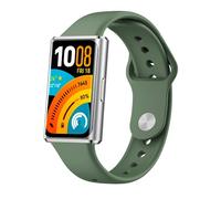 GIOPUEY Strap Compatible with Huawei Band 11/Band 11 Pro, Soft silicone Watch Strap Replacement [Wear-resistant] [breathable] - army green