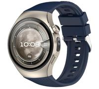 GIOPUEY Strap Compatible with Huawei Watch 5 42mm, Soft silicone Watch Strap Replacement [Wear-resistant] [breathable] - midnight blue