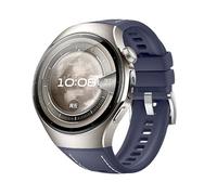 GIOPUEY Strap Compatible with Huawei Watch 5 46mm, Soft silicone Watch Strap Replacement [Wear-resistant] [breathable] - midnight blue