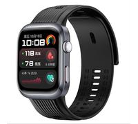 GIOPUEY Strap Compatible with Huawei Watch D2, Soft silicone Watch Strap, Strap Replacement [Wear-resistant] [breathable] - Black